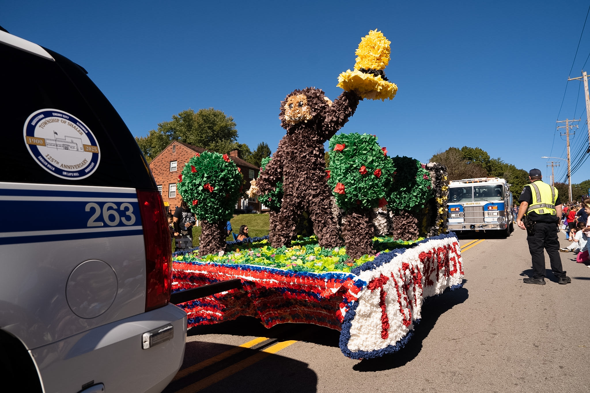 Homecoming float