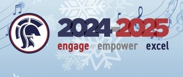 Titan head logo appears with 2024–2025 Engage - Empower - Excel