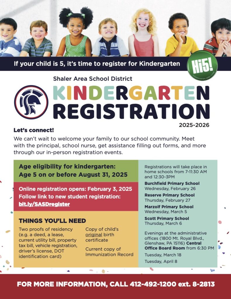 Kindergarten Registration