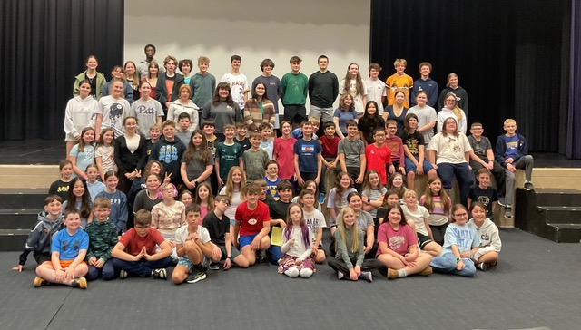 students from the mentoring program