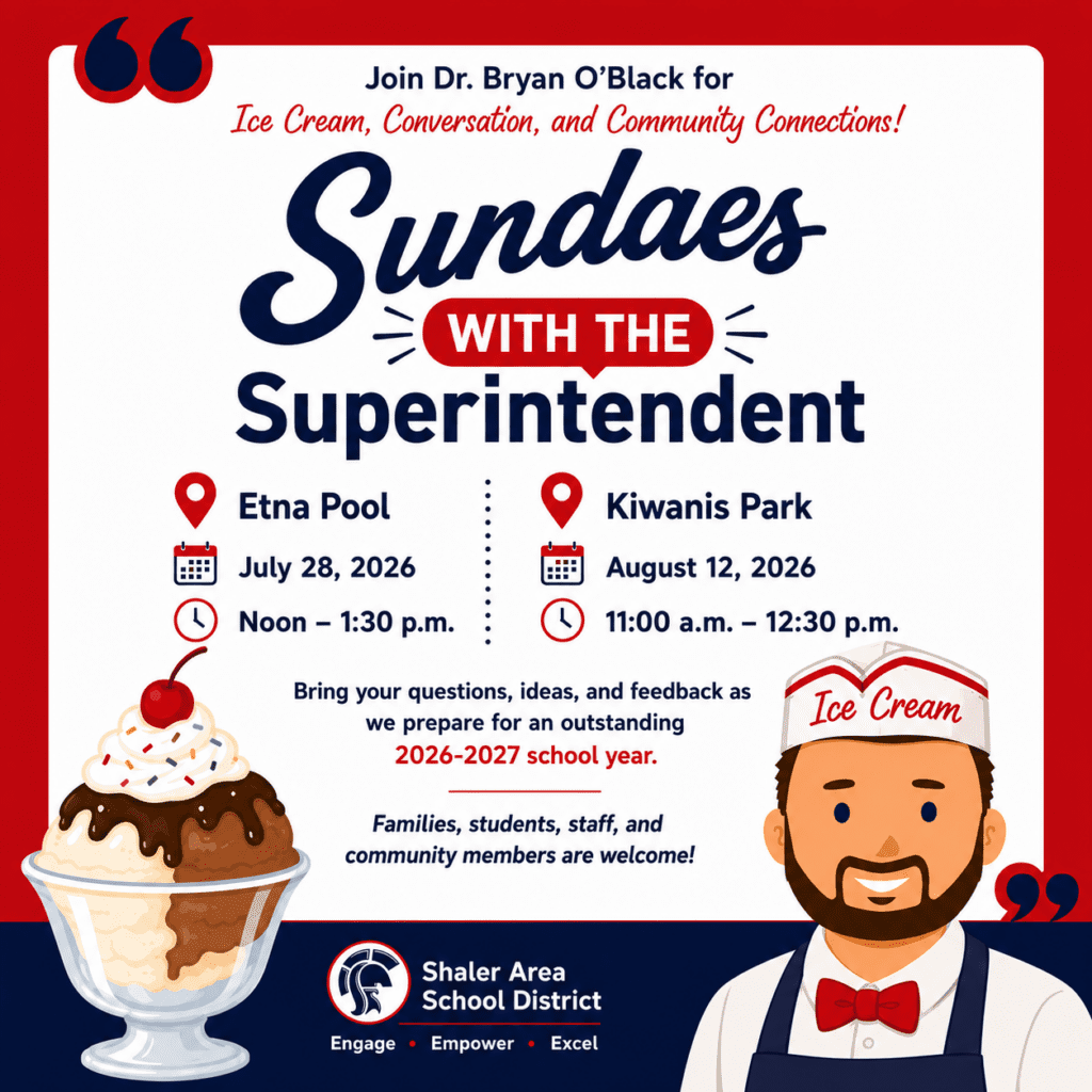 Sundaes with the Superintendent