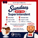 Sundaes with the Superintendent