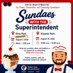 Sundaes with the Superintendent