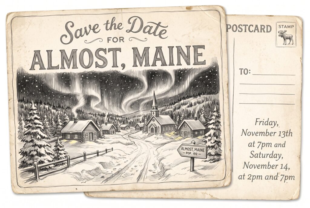 Save the date for Almost, Maine